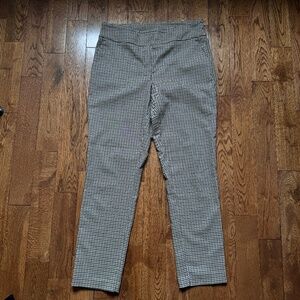 S.C.&CO - Cream - Brown and Black Chekered Pants
